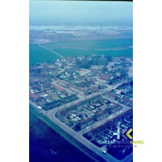 Luchtfoto zicht op Oud Lobith Coll. G.B. Janssen (454)